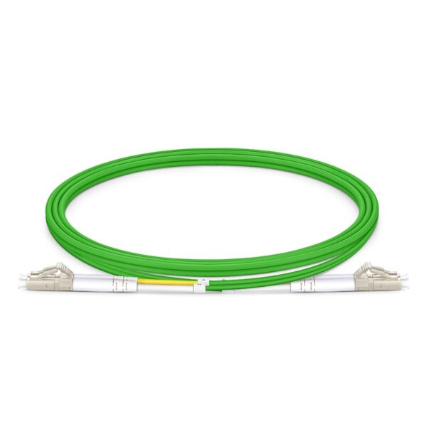 Duplex 2F Fiber Optic Patch Cable, Multimode (OM5)