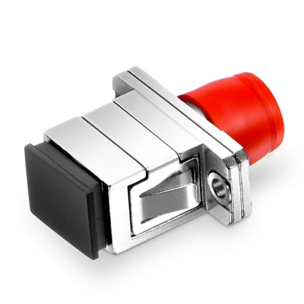 1000pcs, FC UPC Female to SC UPC Female Simplex Fiber Optic Adapter/Coupler, Single Mode/Multimode, with Flange